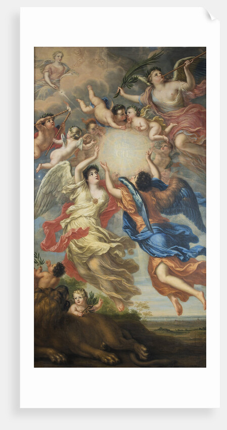 Allegory of Charles XI of Sweden and Ulrika Eleonora of Denmark, 1692 by Anonymous