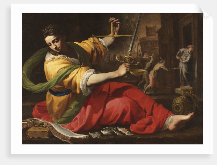 Allegory of Justice, 1656 by Anonymous