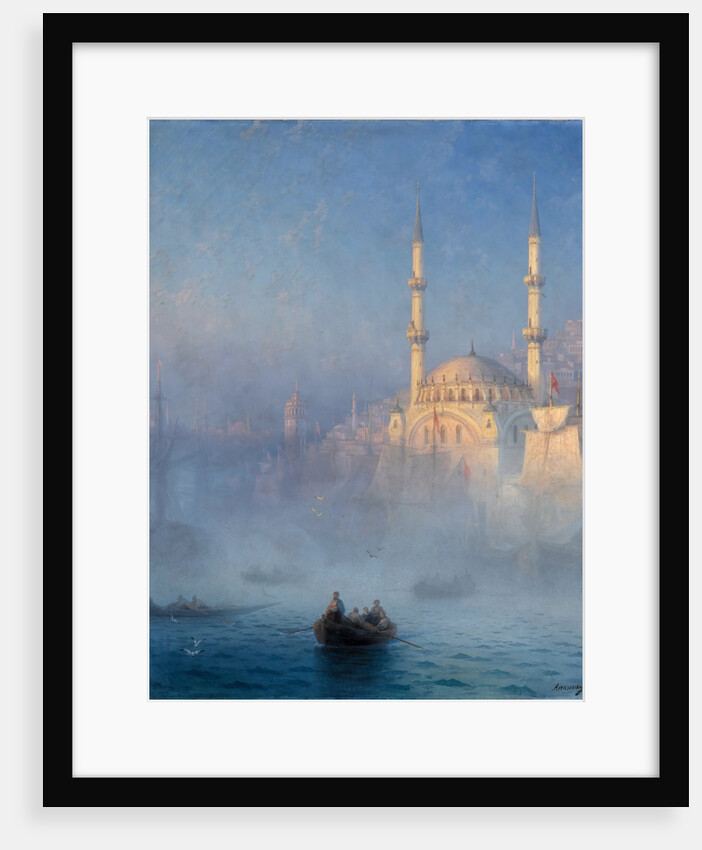 Constantinople. The Nusretiye Mosque, 1884 by Anonymous