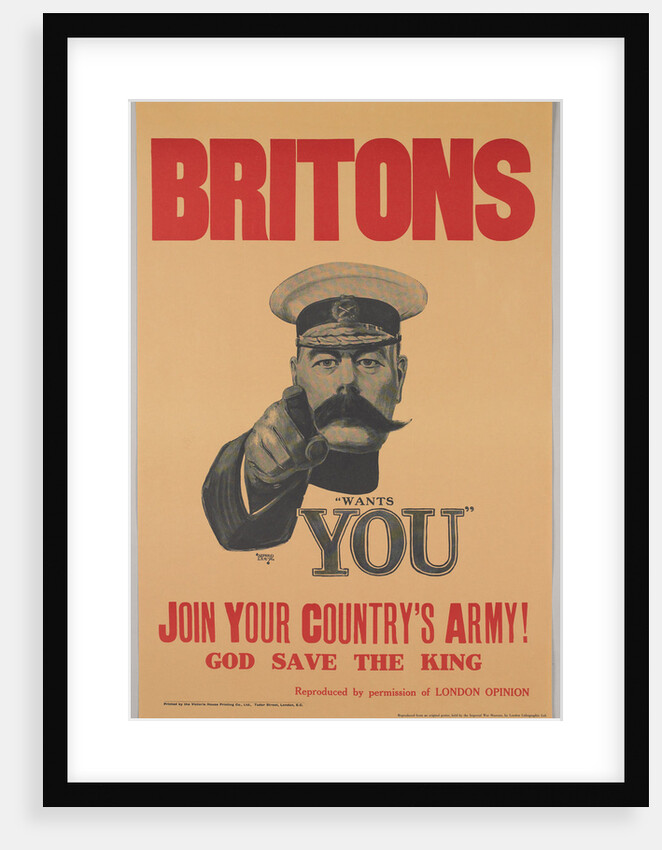 Britons, Lord Kitchener Wants You. Join Your Countrys Army!, 1914 by Anonymous