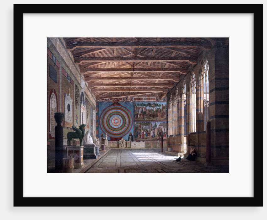 The Campo Santo in Pisa, 1858 by Anonymous