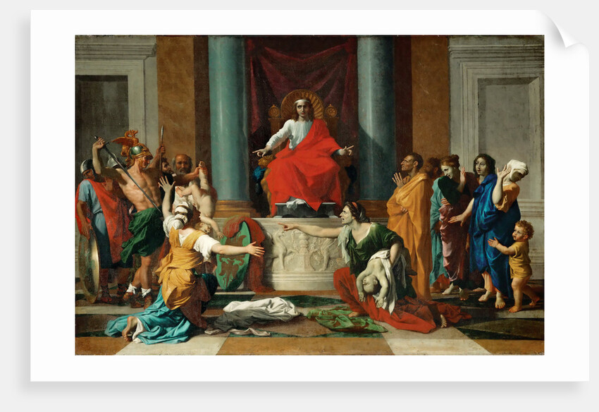 The Judgment of Solomon, 1649 by Anonymous