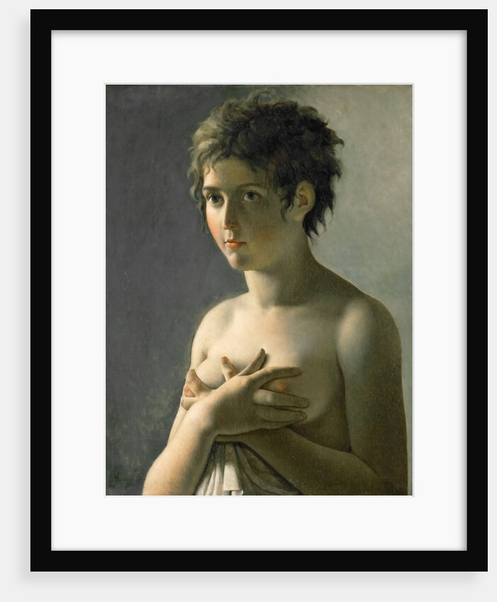 Bust of a girl, 1794 by Anonymous