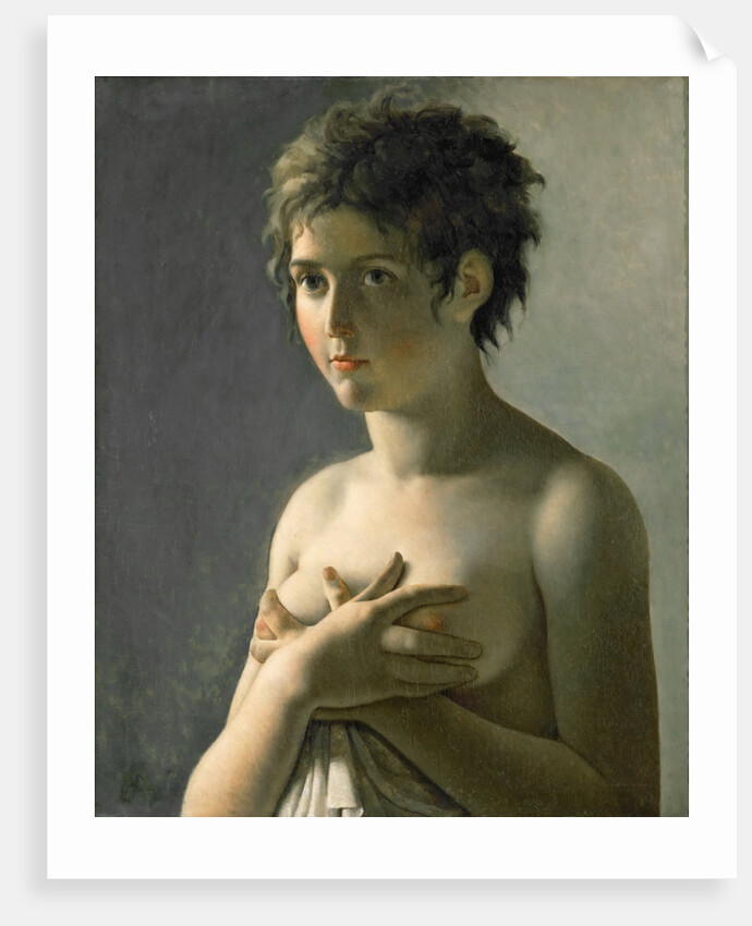 Bust of a girl, 1794 by Anonymous