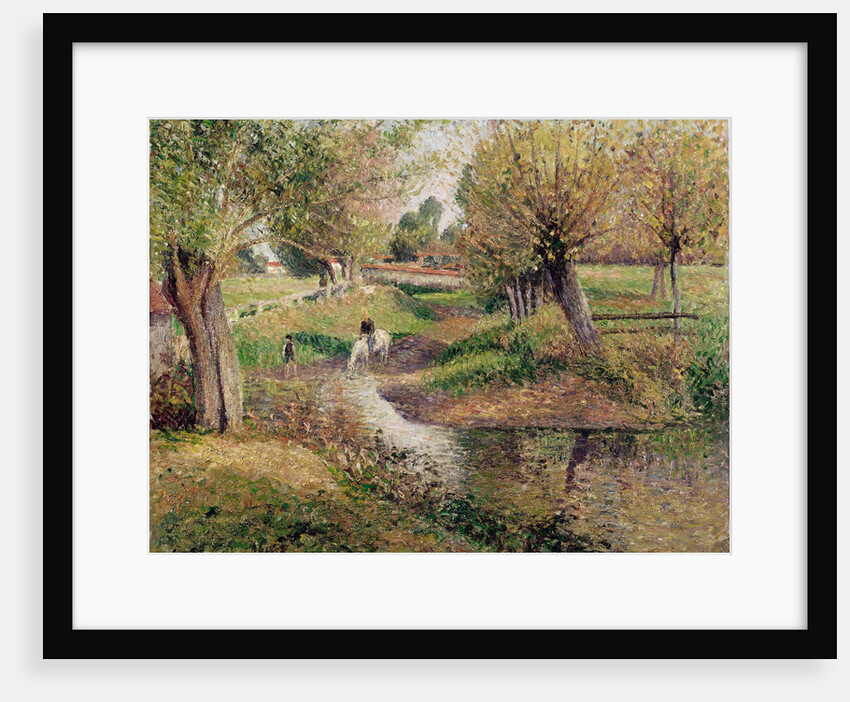 The Watering Place, Éragny, 1895 by Anonymous