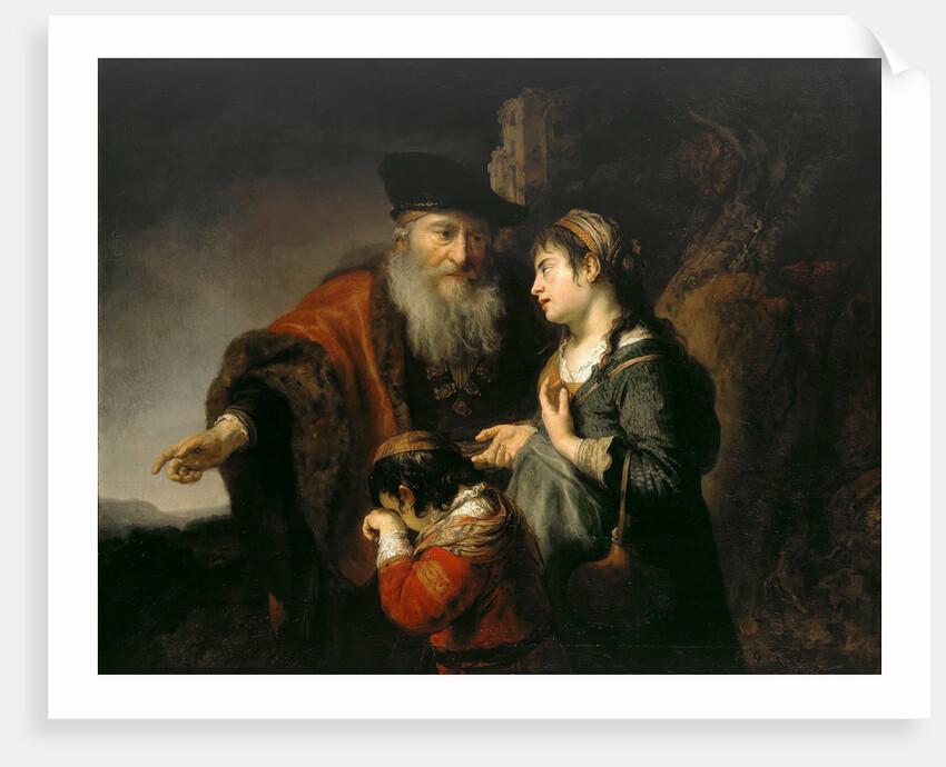 The Repudiation of Hagar, c. 1615 by Anonymous