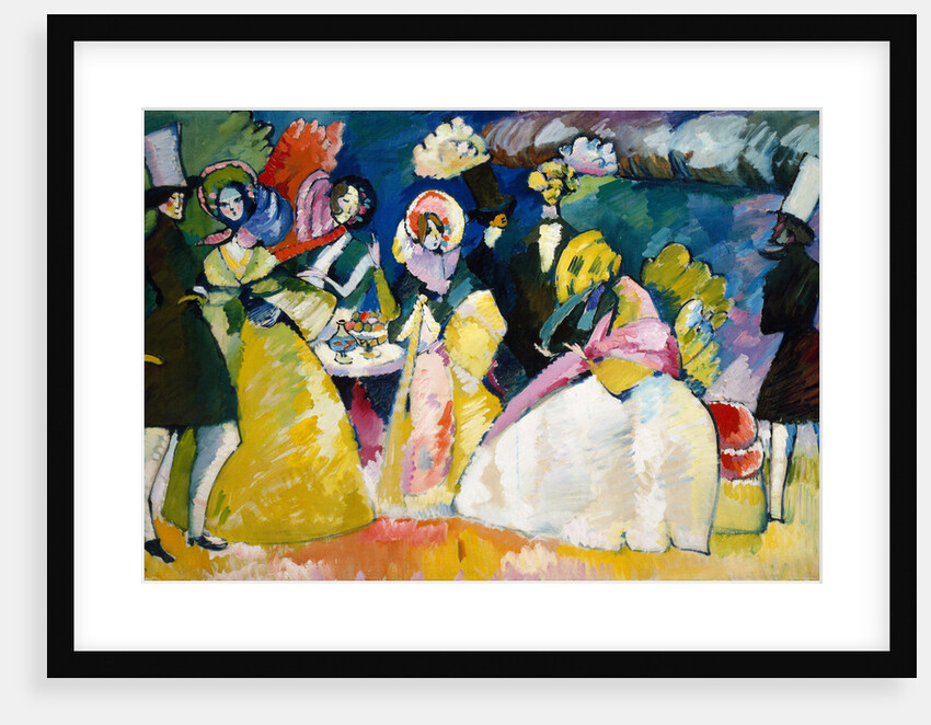 Group in Crinolines (Reifrockgesellschaft), 1909 by Anonymous