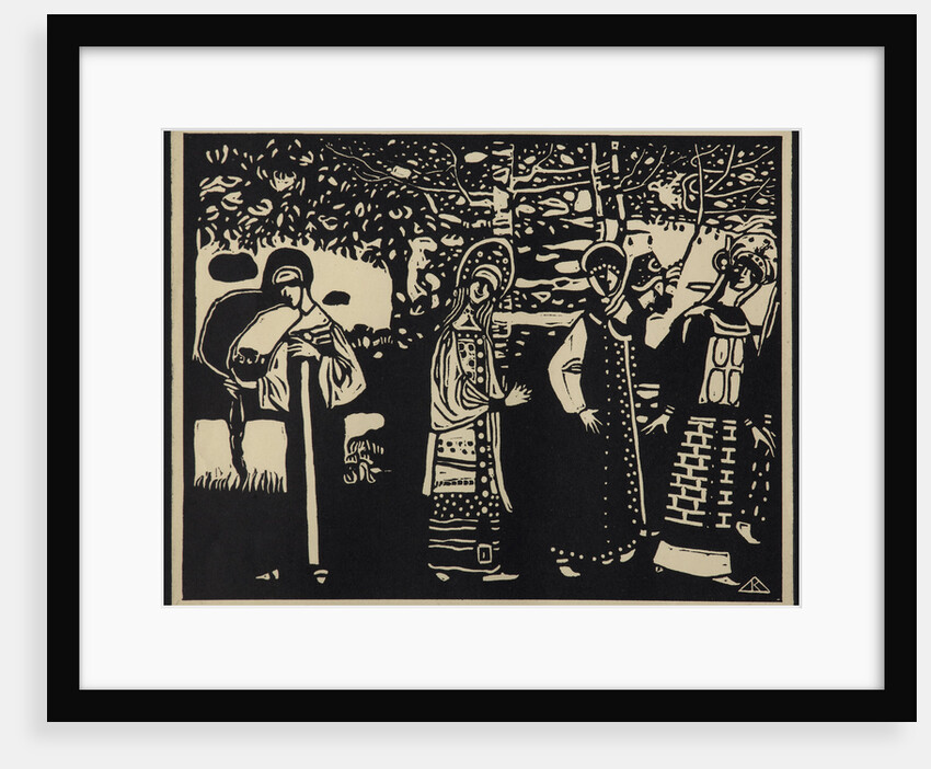 Women in the Woods (Frauen im Wald), 1907 by Anonymous