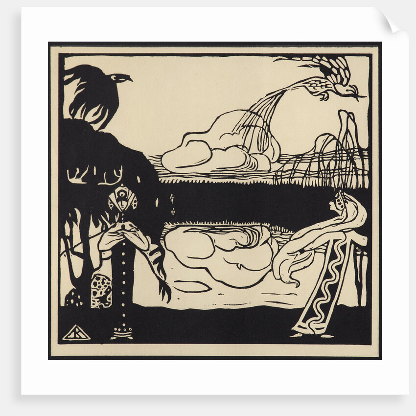 Two Birds (Zwei Vögel), 1907 by Anonymous
