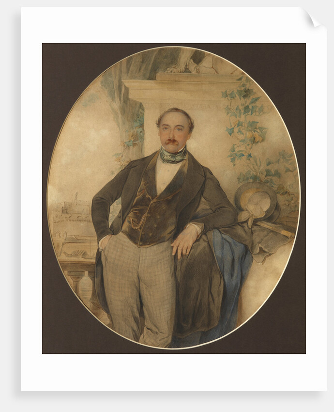 Portrait of Count Sergei Fyodorovich Golitsyn, 1847 by Anonymous