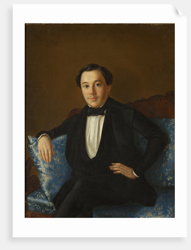 Portrait of Alexander Ageevich Abaza, End 1840s by Anonymous