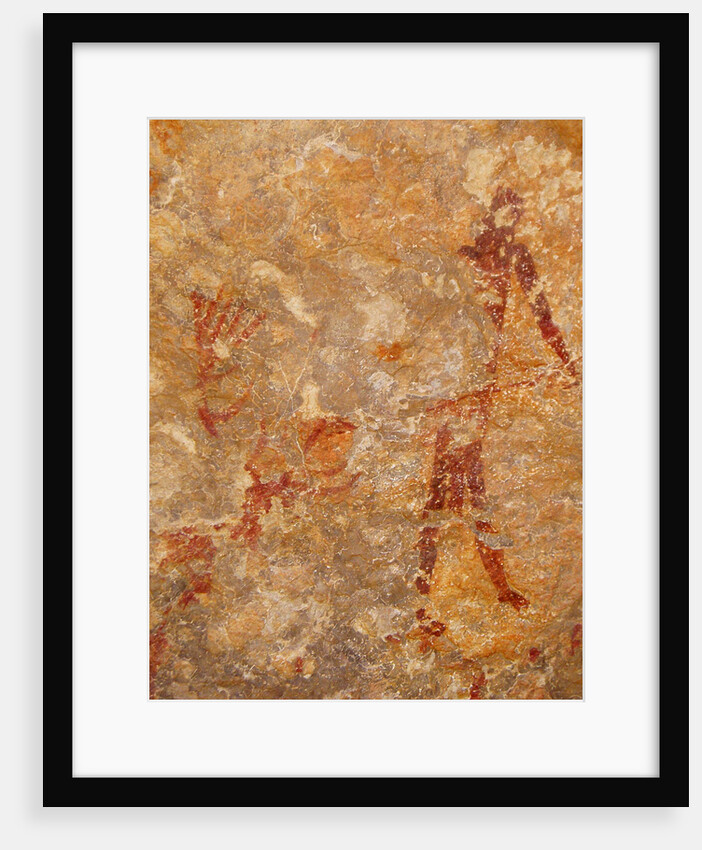 Painting in the Cuevas de la Araña, Between 10000 und 6000 BC by Anonymous