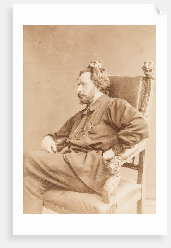 Portrait of the author Leonid Andreyev, 1909 by Anonymous