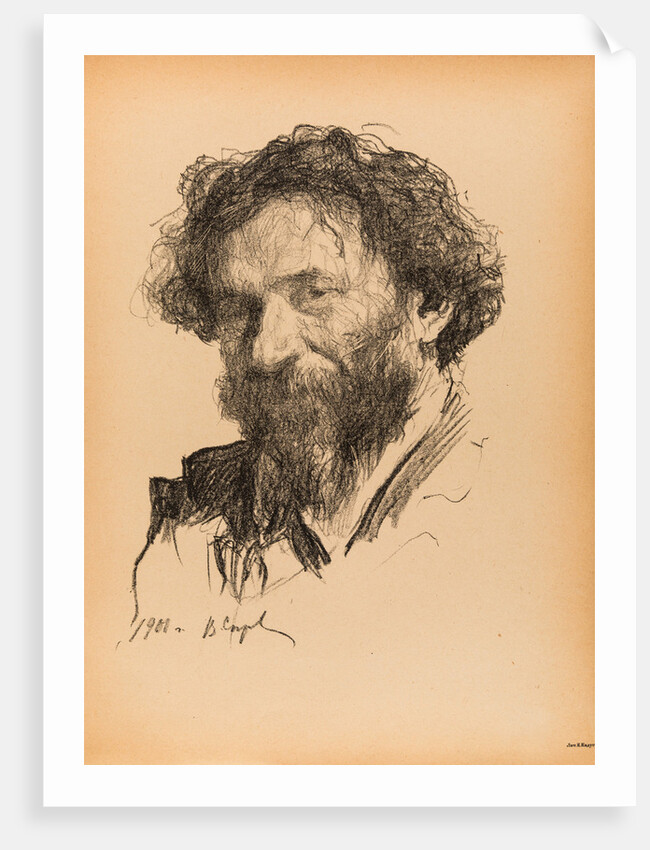 Portrait of the painter Ilya Yefimovich Repin, 1901 by Anonymous