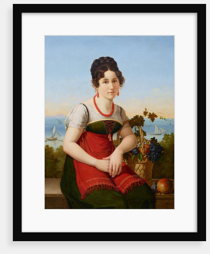 Portrait of an Italian woman, 1818 by Anonymous