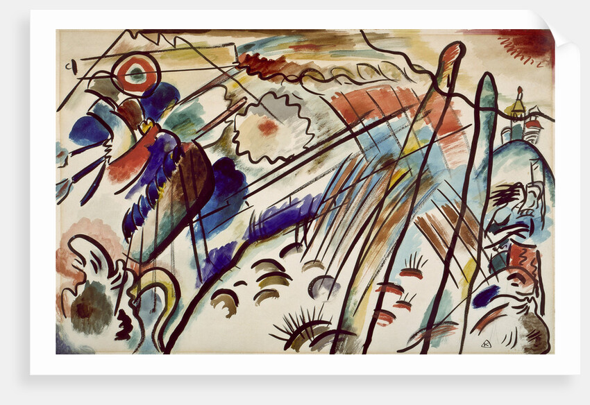 Study for Improvisation 28 (Second Version), 1912 by Anonymous