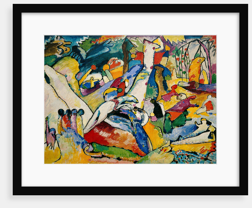 Sketch for ?Composition II? 1909-1910 by Anonymous