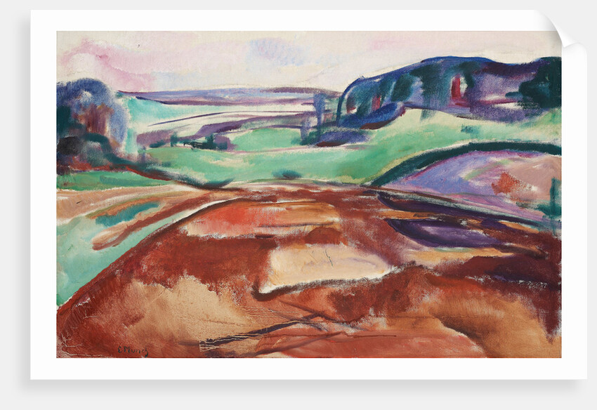 Fra Ekely (From Ekely), 1916 by Anonymous