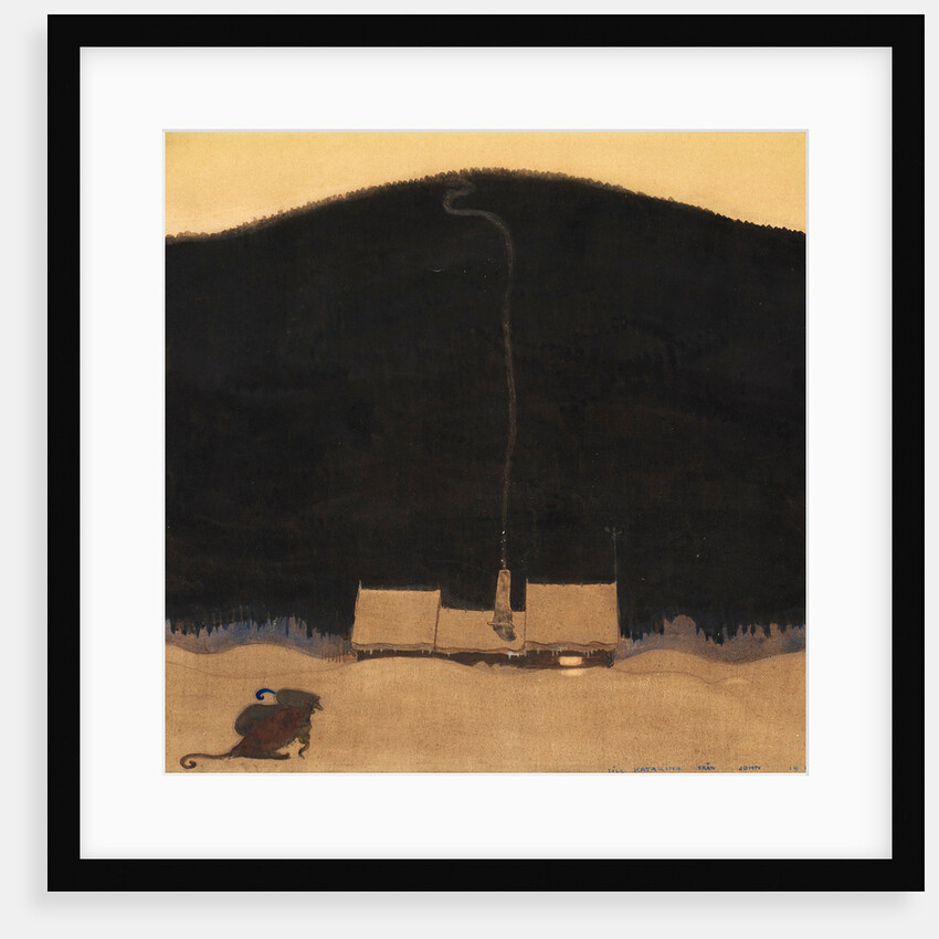 The cottage at the foot of the mountain, 1914 by Anonymous