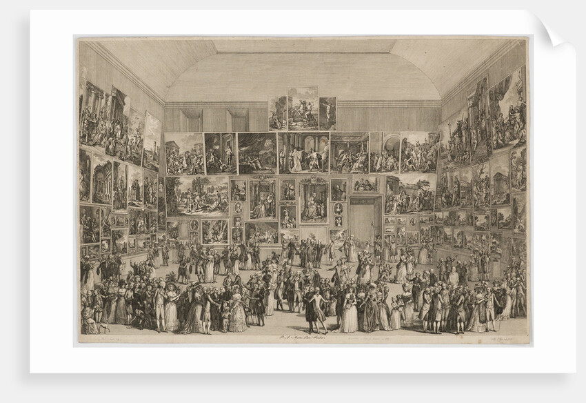 Salon du Louvre, 1787, 1787 by Anonymous