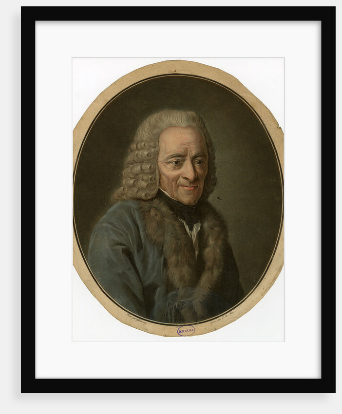 Portrait of Francois Marie Arouet de Voltaire, 1791 by Anonymous