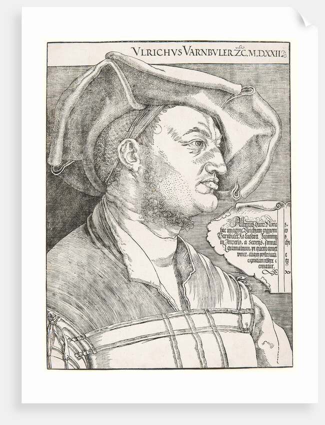Portrait of Ulrich Varnbüler, 1522 by Anonymous