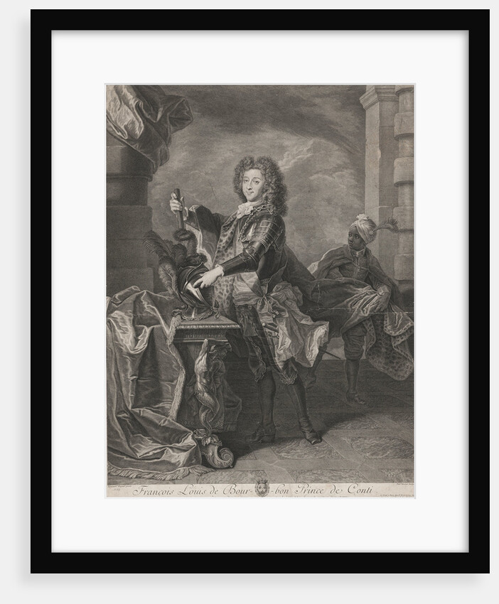 Portrait of Louis François de Bourbon, Prince of Conti, 1738 by Anonymous