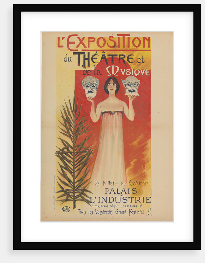 LExposition du Théâtre et de la Musique, 1896 by Anonymous