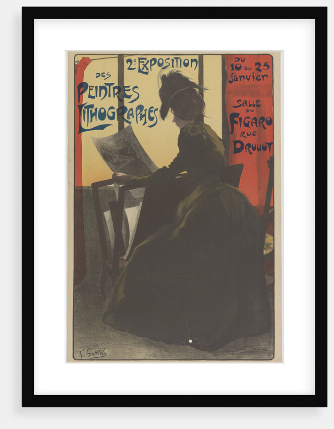 Deuxième Exposition des peintres lithographes, 1899 by Anonymous