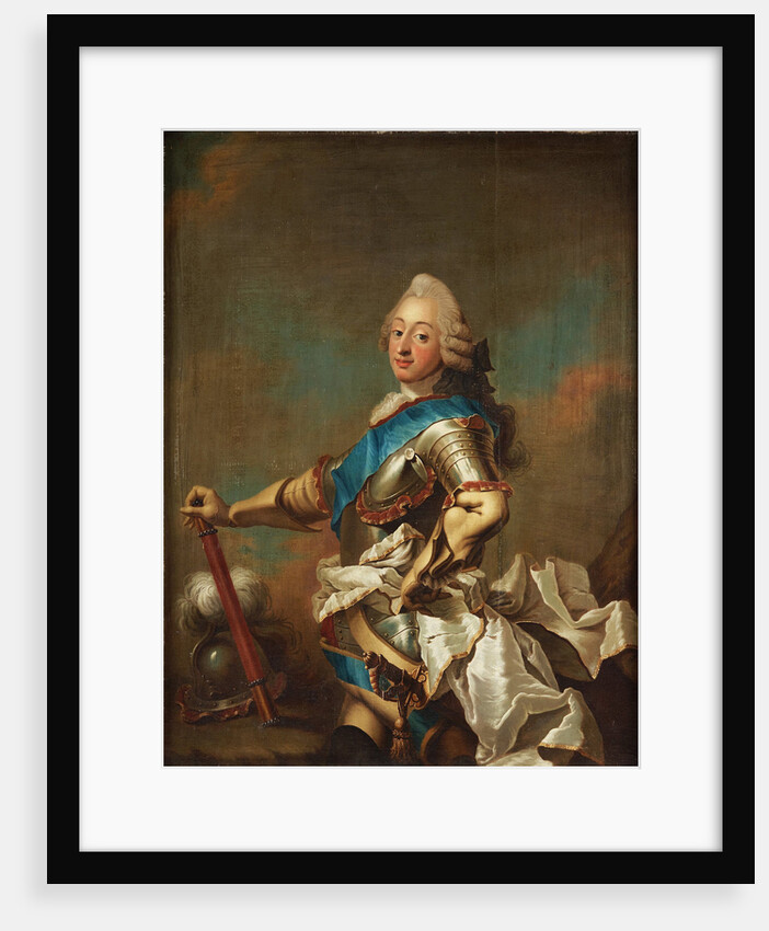 Portrait of Frederik V of Denmark, Mid of the 18th cen by Anonymous