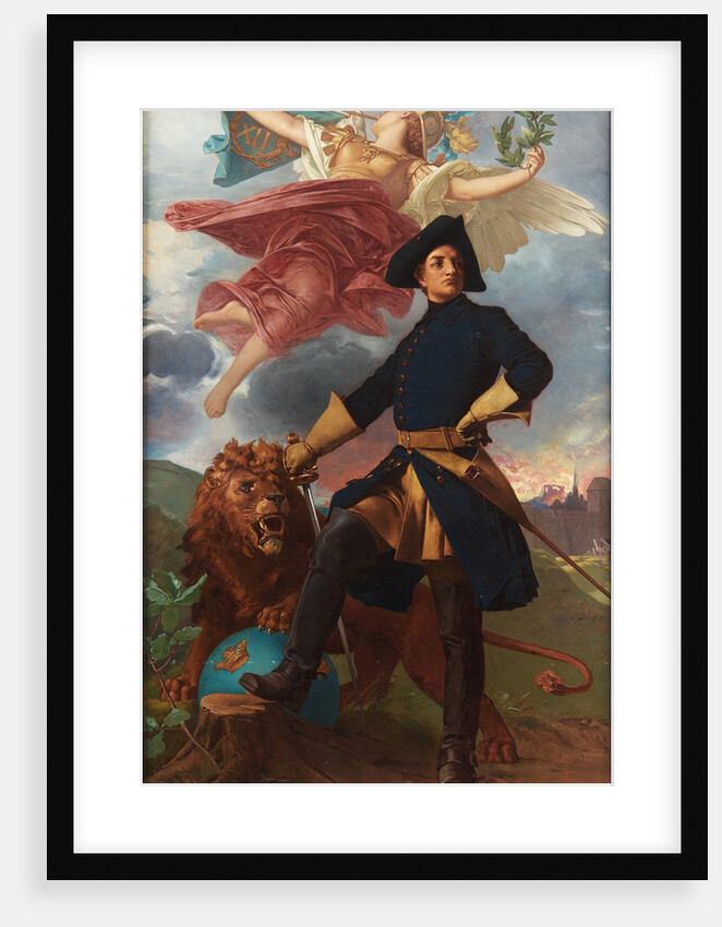 Apotheosis of Charles XII, 1893 by Anonymous