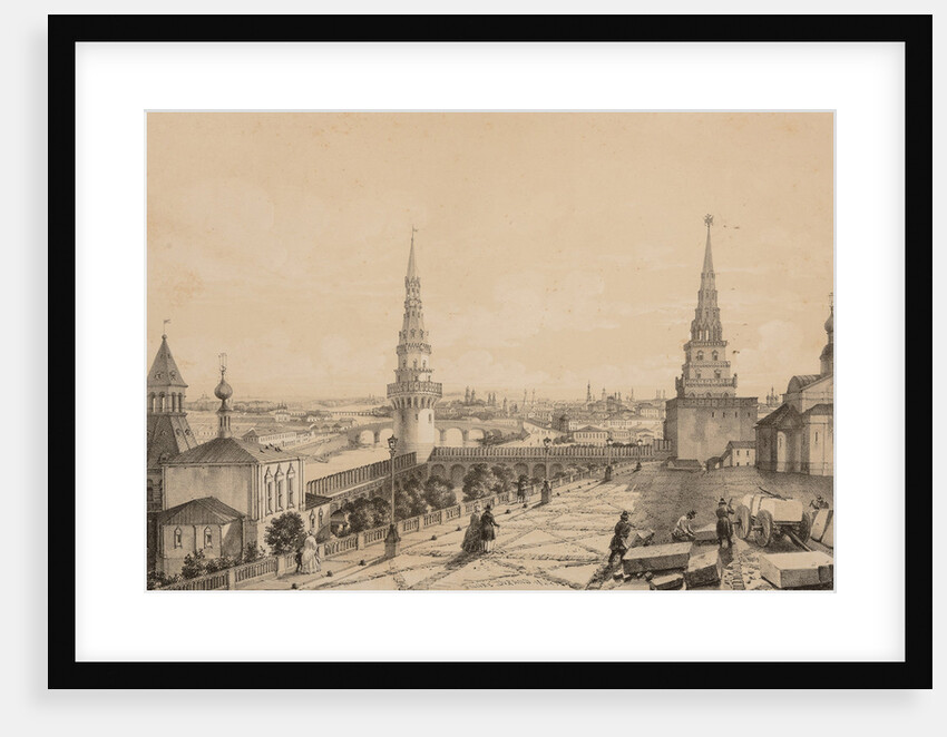 View of Moscow from the Kremlin, 1844 by Anonymous