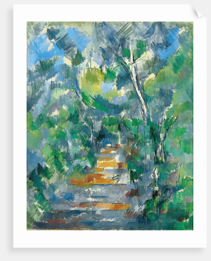 Forest Scene (Path from Mas Jolie to Château noir), 1900-1902 by Anonymous