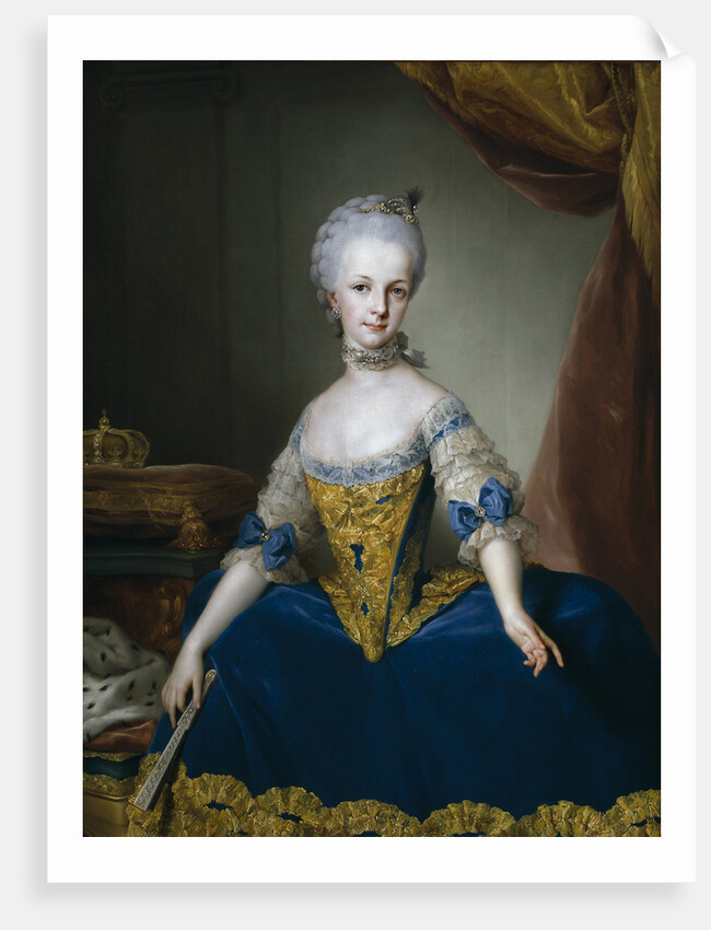 Archduchess Maria Josepha of Austria, ca 1767 by Anonymous