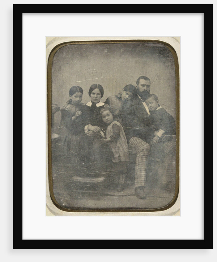 Jean-François Millet and his Family, 1854 by Anonymous