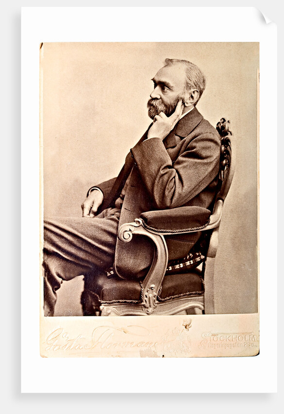 Alfred Nobel, 1870s-1880s by Anonymous
