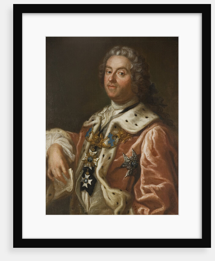 Portrait of Carl Gustaf Tessin, 1750 by Anonymous