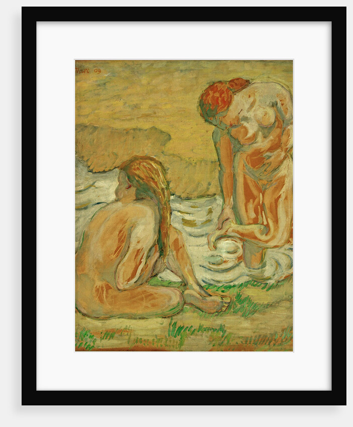 Two Bathing Women (Composition with Nudes II), 1909 by Anonymous