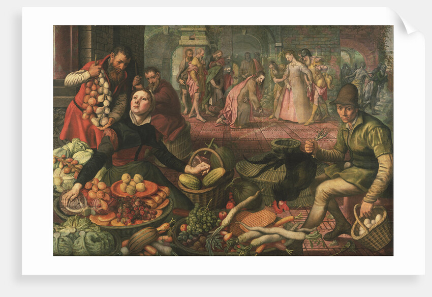 Christ and the Woman Taken in Adultery by Anonymous