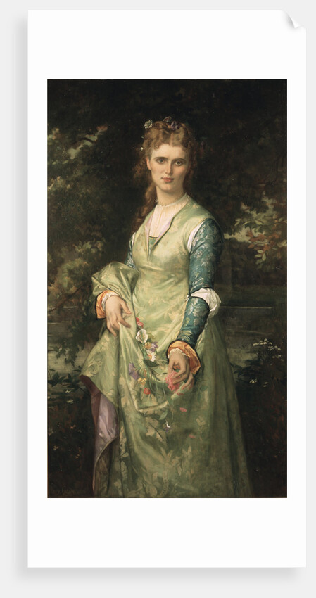 Christina Nilsson as Ophelia, 1873 by Anonymous