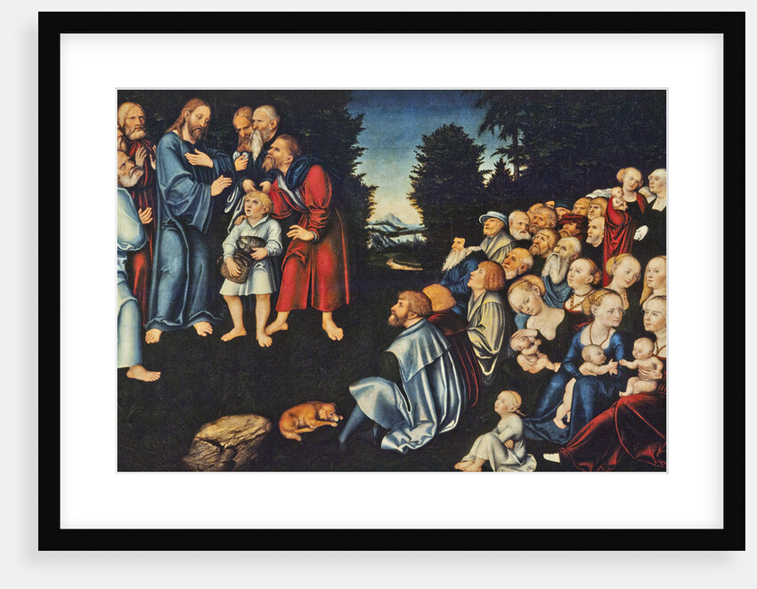 The Miracle of the Five Loaves and Two Fishes by Anonymous
