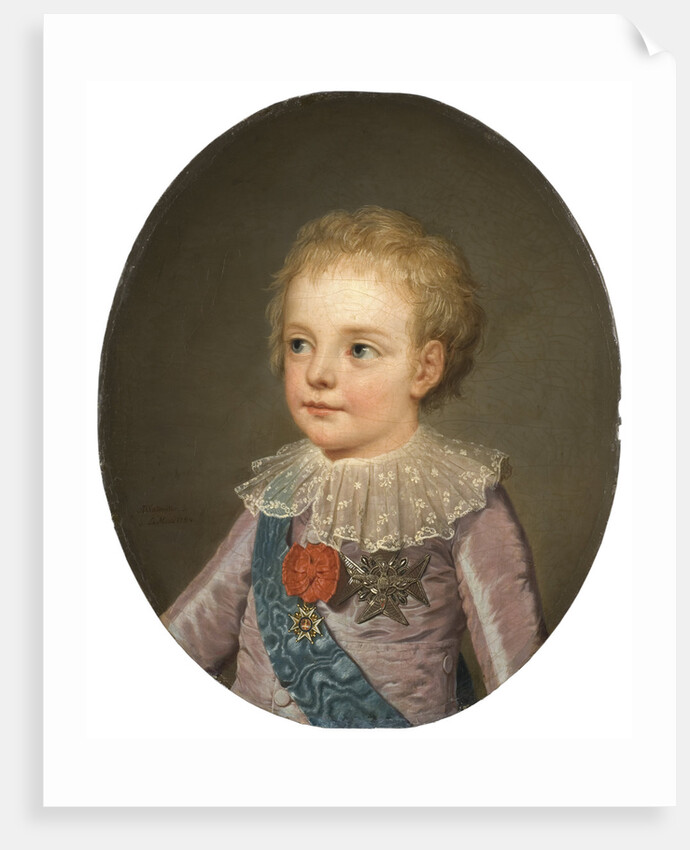 Louis Joseph Xavier François de Bourbon, Dauphin of France, 1784 by Anonymous