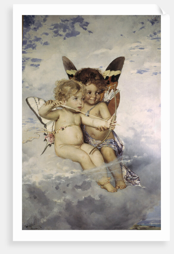 Cupids, 1881 by Anonymous