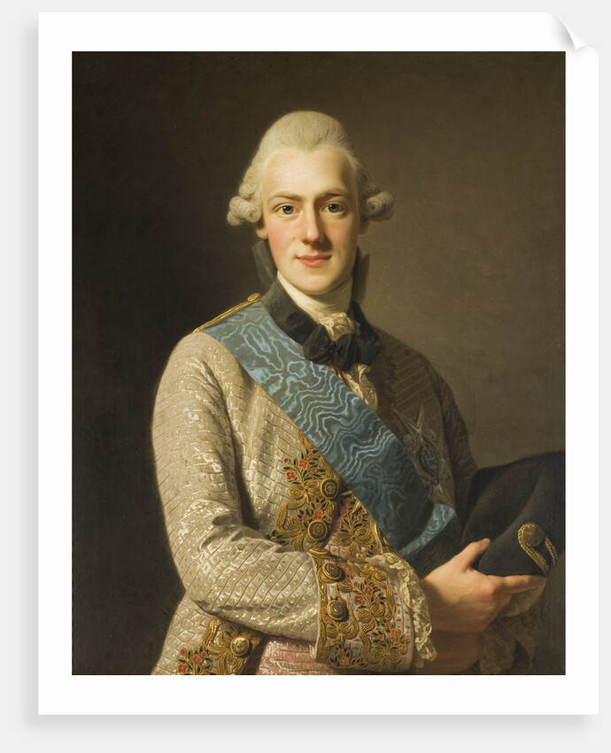 Portrait of Prince Frederick Adolf of Sweden, Duke of Östergötland, 1770 by Anonymous