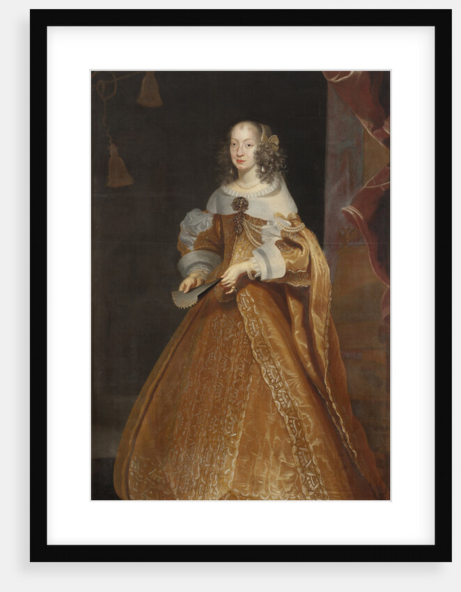 Portrait of Princess Eleonora Gonzaga of Mantua, Nevers and Rethel, Holy Roman Empress by Anonymous
