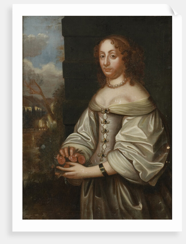 Portrait of Countess Palatine Eleonora Catherine of Zweibrücken, Landgravine of Hesse-Es by Anonymous