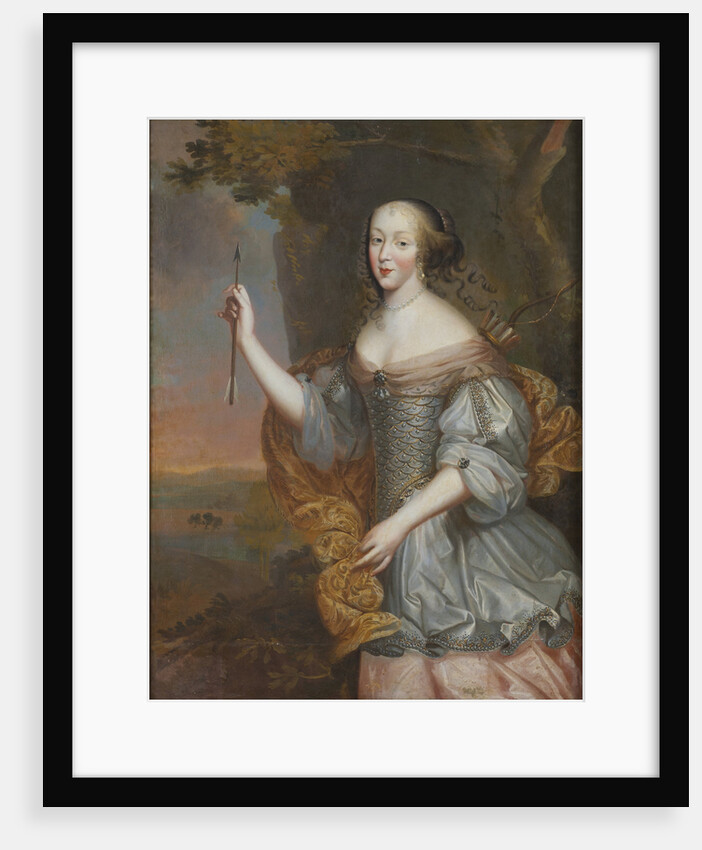 Portrait of Élisabeth Marguerite dOrléans, Duchess of Alençon and Angoulême by Anonymous