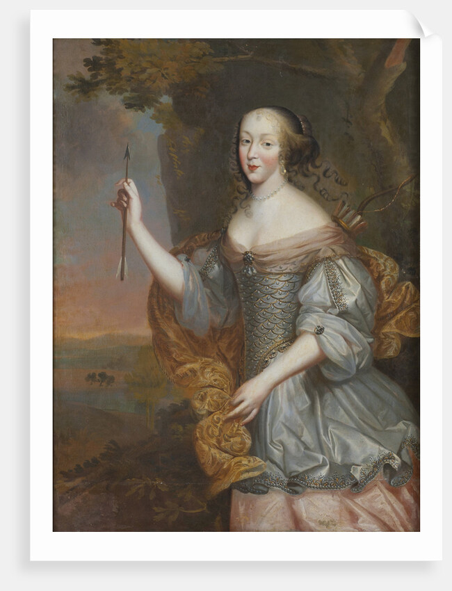 Portrait of Élisabeth Marguerite dOrléans, Duchess of Alençon and Angoulême by Anonymous
