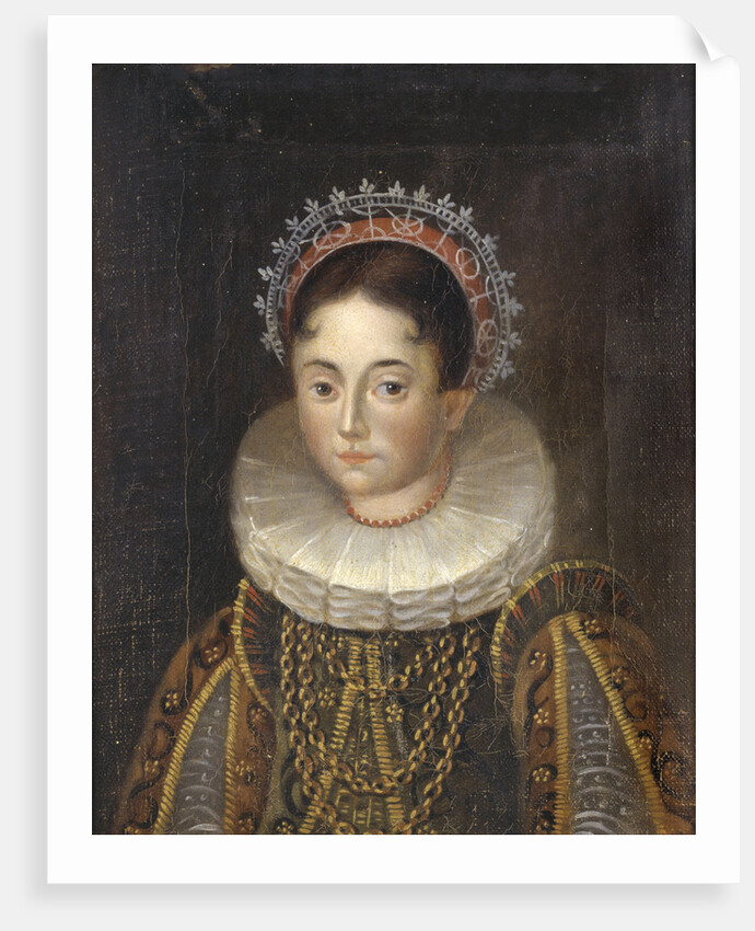 Portrait of Princess Elizabeth of Sweden, Duchess of Mecklenburg by Anonymous