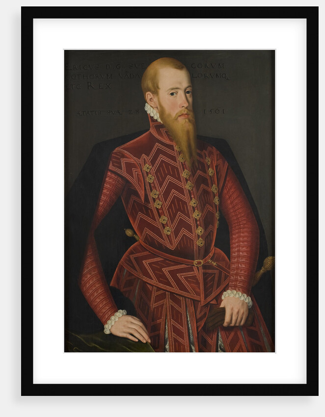 Portrait of King Eric XIV of Sweden by Anonymous